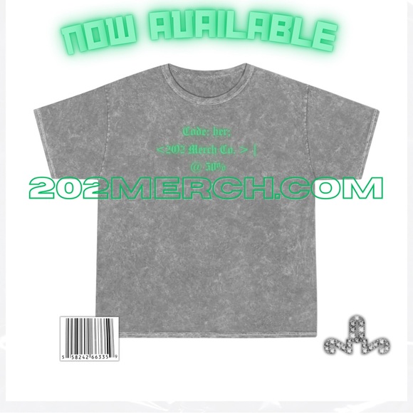 2O2 Merch Her Source Code Heavy Tee - Picture 3 of 6